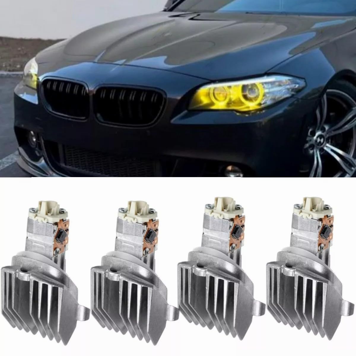 Amazon.com: CSL Yellow DRL Modules Set Fit For 2014-2016 BMW 5
